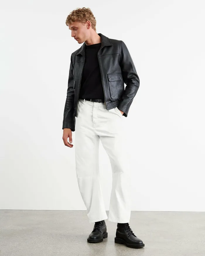 CARPENTER PANT Canyon Dust Men Nili Lotan Pants and Shorts