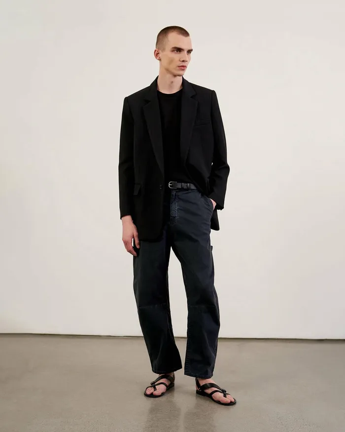 CARPENTER PANT Canyon Dust Men Nili Lotan Pants and Shorts