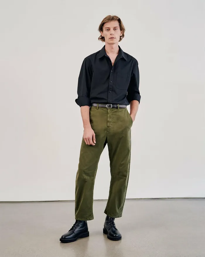 CARPENTER PANT Canyon Dust Men Nili Lotan Pants and Shorts