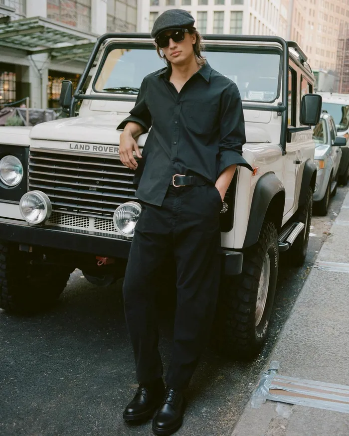 CARPENTER PANT Canyon Dust Men Nili Lotan Pants and Shorts