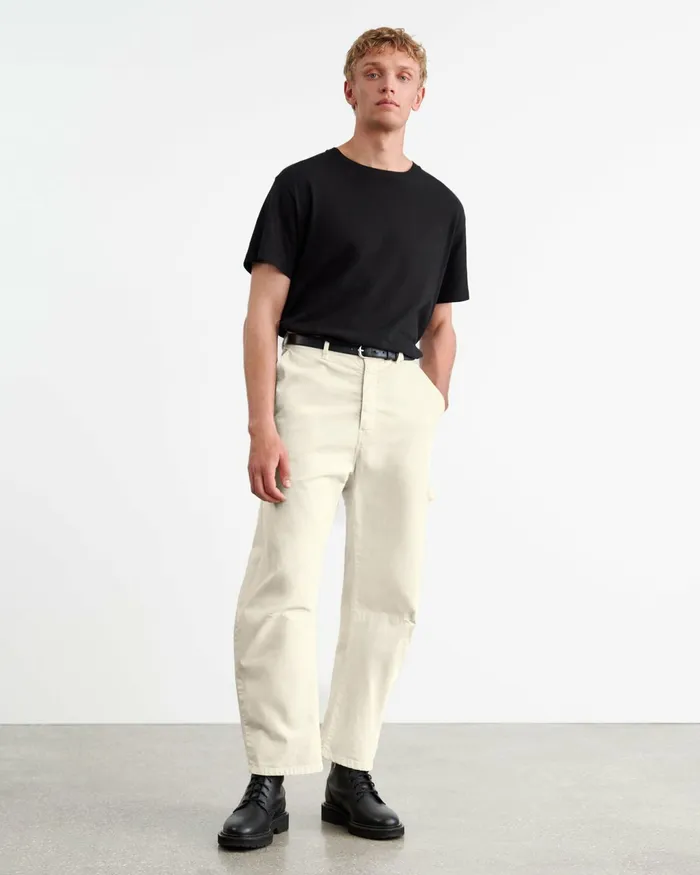 CARPENTER PANT Canyon Dust Men Nili Lotan Pants and Shorts