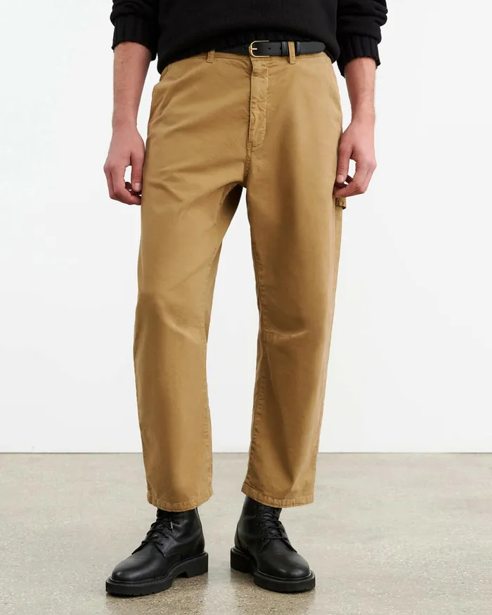 CARPENTER PANT Canyon Dust Men Nili Lotan Pants and Shorts