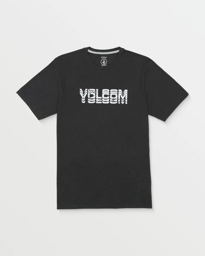 Cement Short Sleeve Tee 8211 Washed Black Heather Mens Volcom TShirts and Tanks Cement Short Sleeve Tee 8211 Washed Black Heather Mens Volcom TShirts and Tanks