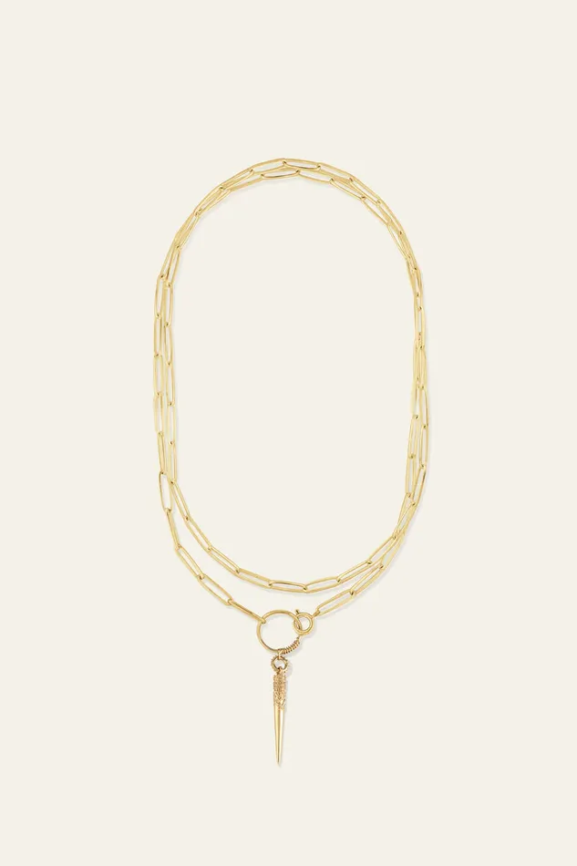 Chain Necklace Naomie Gold Women Baandsh Jewelry
