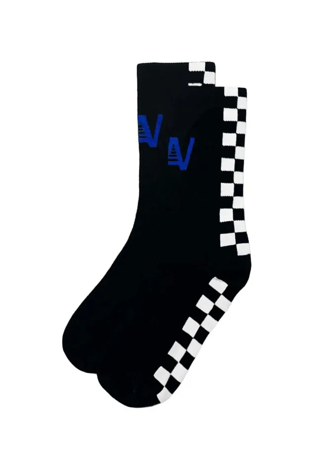 Checkered Sock 8211 Black White WomenMen Aviator Nation Socks