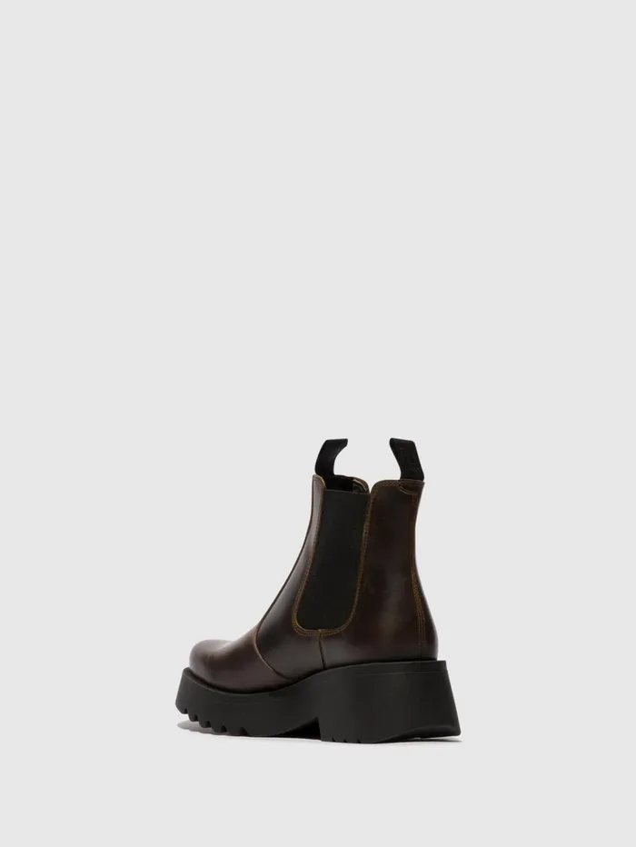 Chelsea Ankle Boots MEDI789FLY OLIVE Women Fly London Ankle Boots