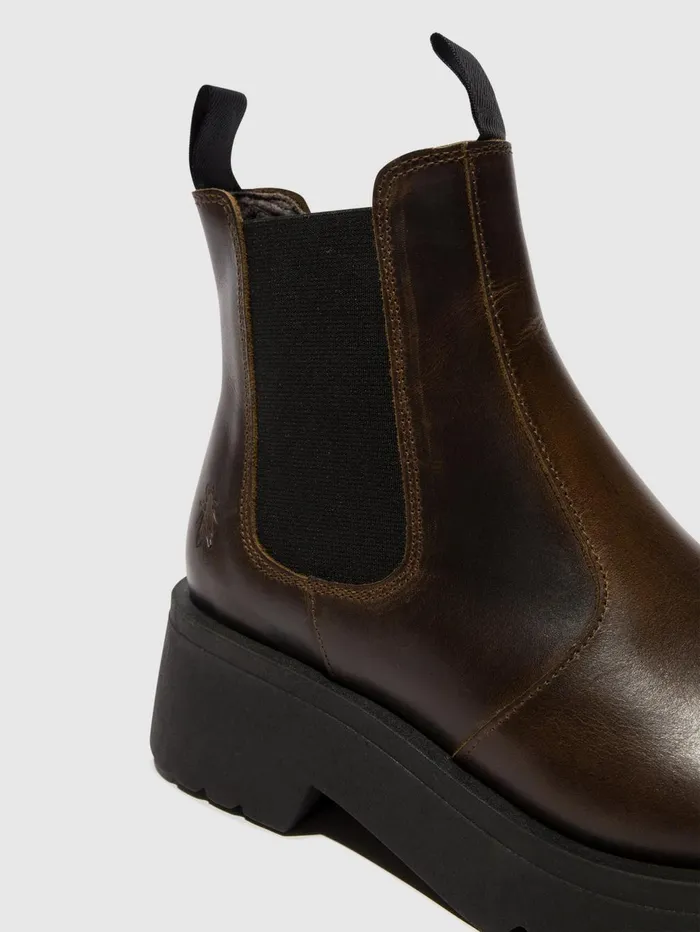 Chelsea Ankle Boots MEDI789FLY OLIVE Women Fly London Ankle Boots