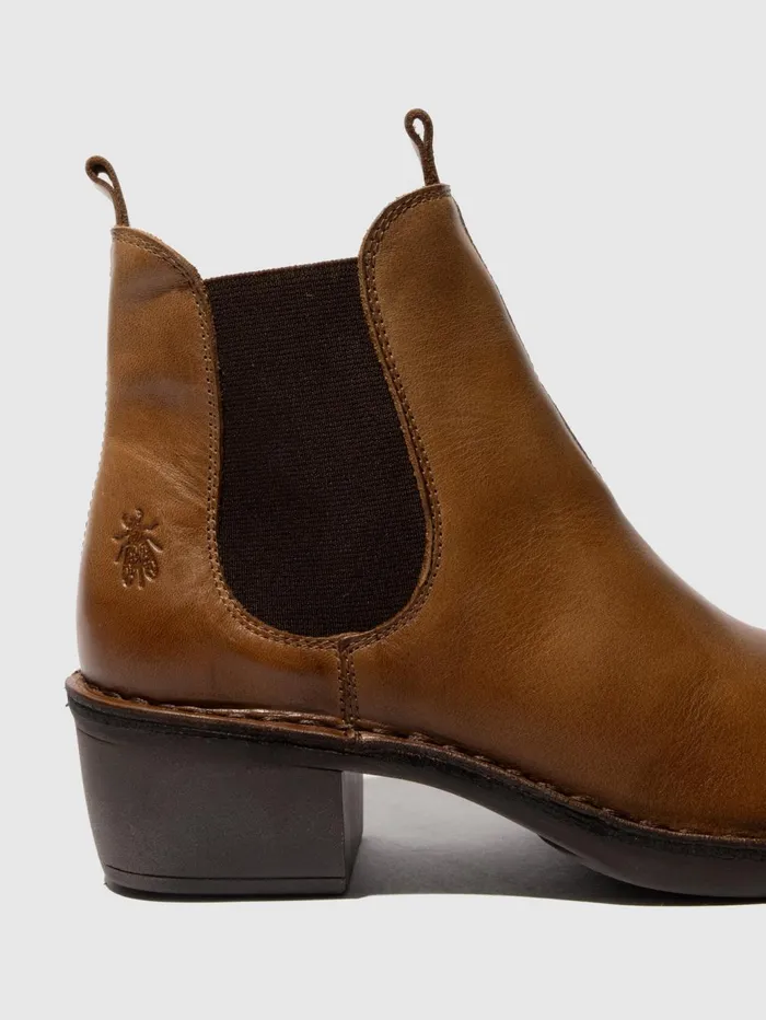 Chelsea Ankle Boots MEME030FLY CAMEL Women Fly London Ankle Boots