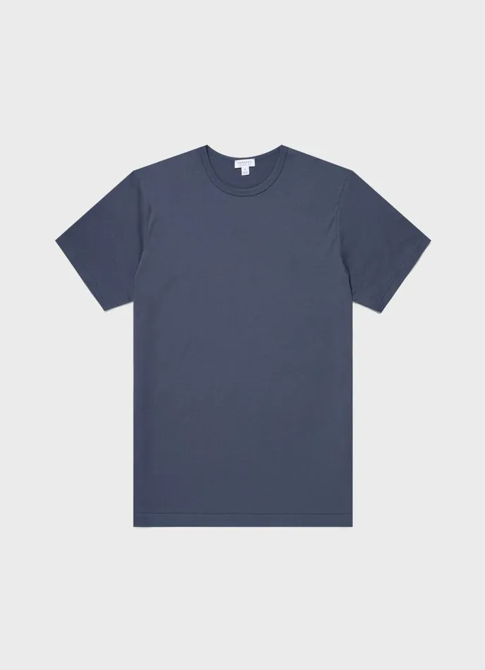 Classic Tshirt Slate Blue Men SUNSPEL Tshirts