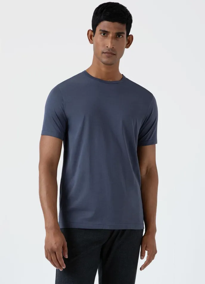 Classic Tshirt Slate Blue Men SUNSPEL Tshirts