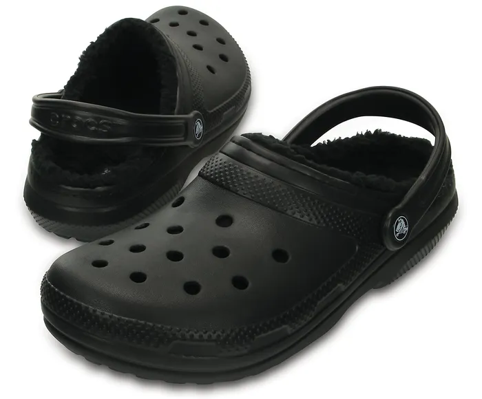 Clogs Crocs WomenMen Classic Lined Clog Black Black