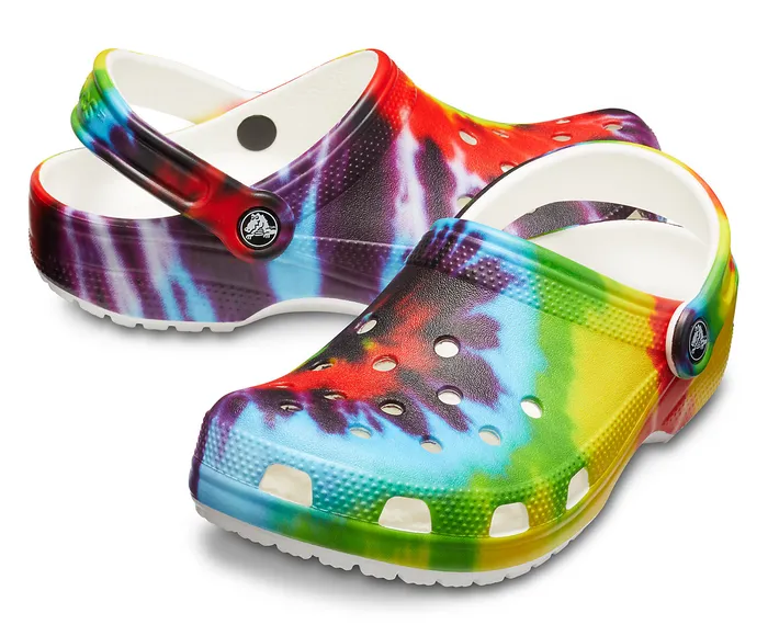 Clogs Crocs WomenMen Classic TieDye Graphic Clog Multi