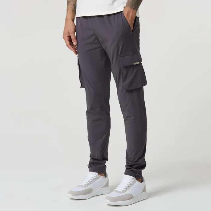 Closure London 2Pack Stretch Tech Cargo Pants Dark Grey Sand Men Pants
