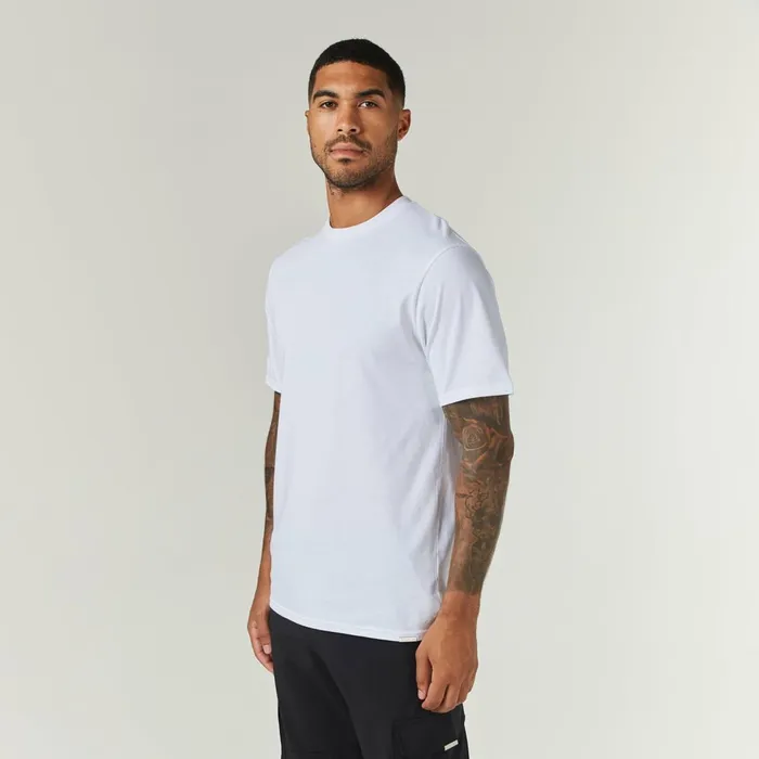 Closure London 3Pack Regular Fit TShirts White Graphite Black Men TShirts