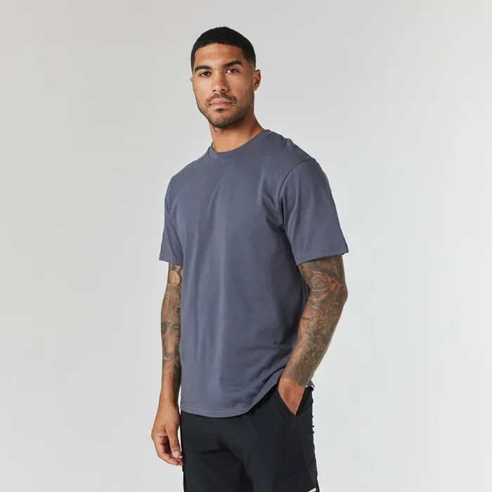 Closure London 3Pack Regular Fit TShirts White Graphite Black Men TShirts