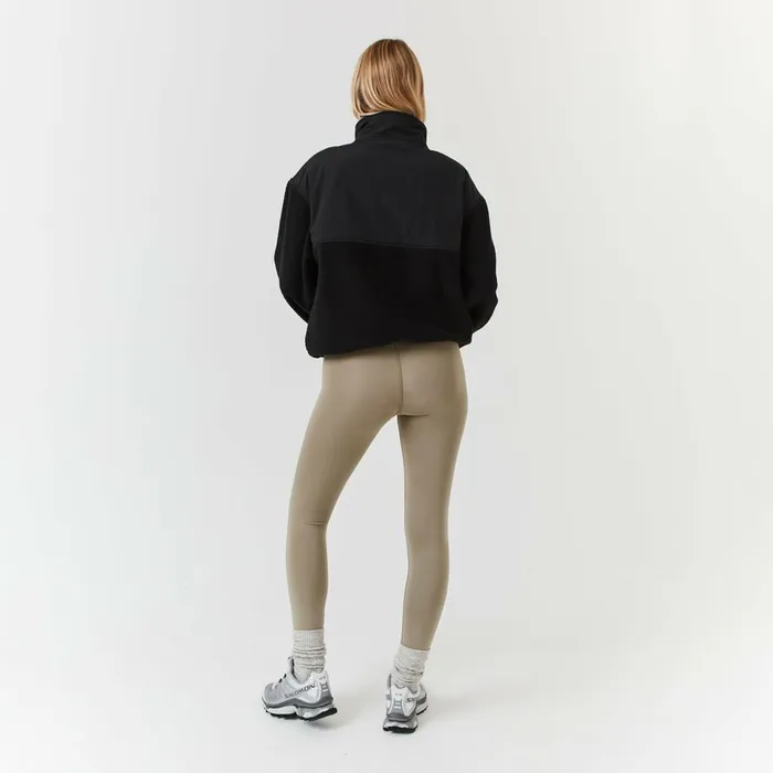 Closure London Borg Fleece Tech Jacket Black Women Coats and Jackets