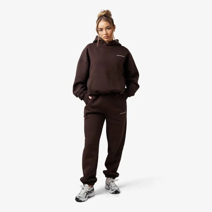 Closure London Core Logo Cuffed Jogger Coffee Women Joggers