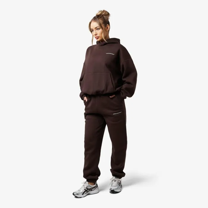 Closure London Core Logo Cuffed Jogger Coffee Women Joggers