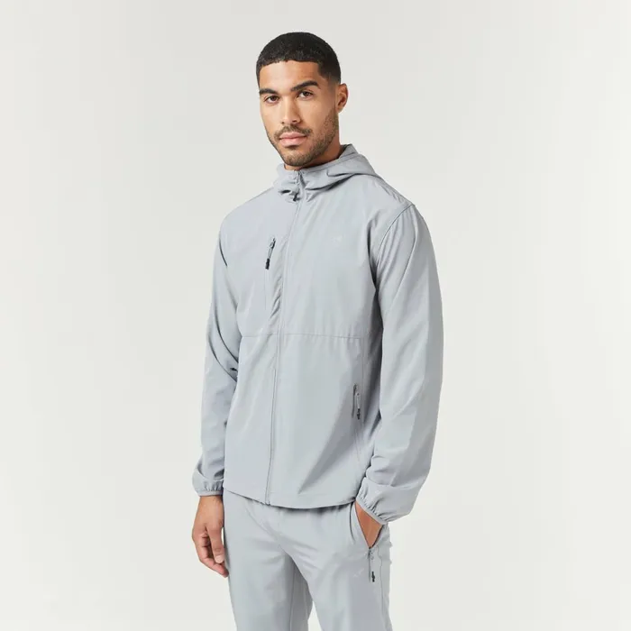 Closure London Cut and Sew Training Tracksuit Mid Grey Men Tracksuits