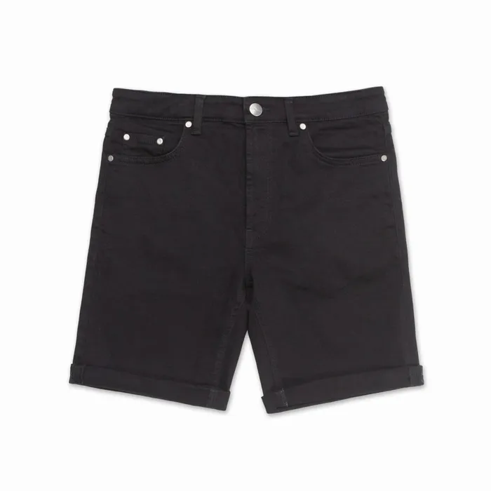 Closure London Denim Short Black Wash Men Denim