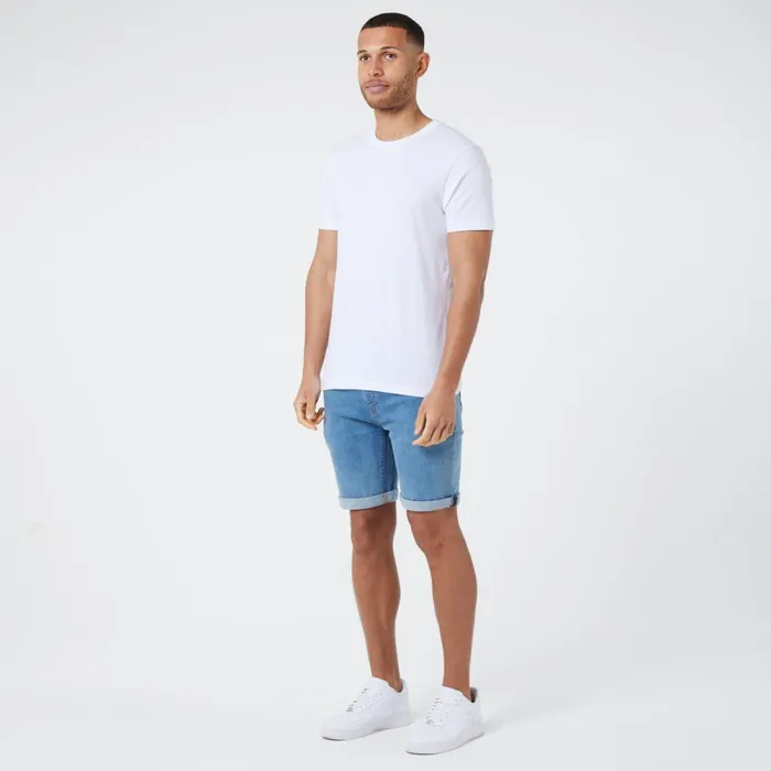 Closure London Denim Short Light Blue Wash Men Denim