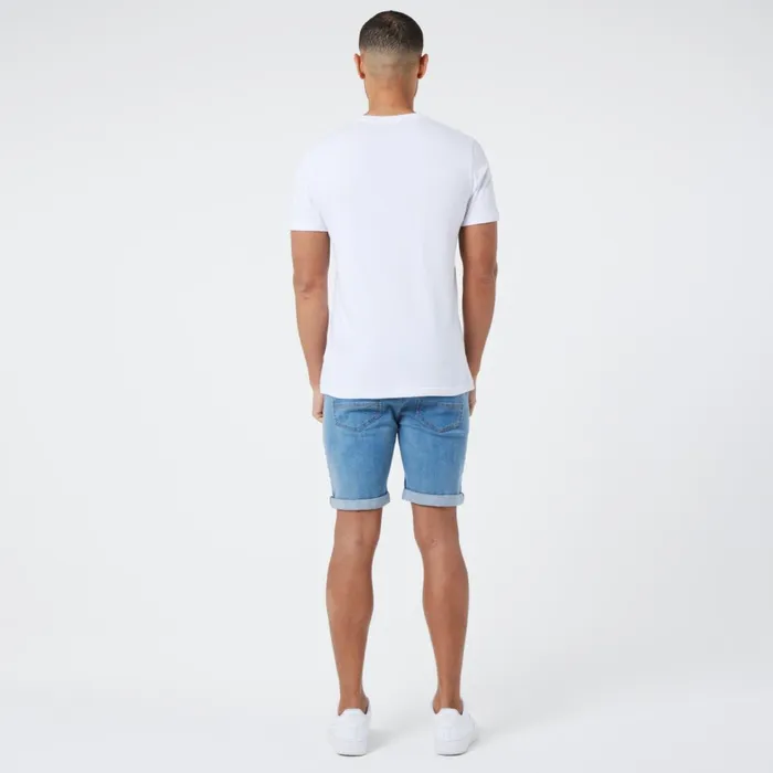 Closure London Denim Short Light Blue Wash Men Denim