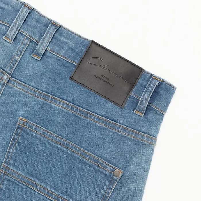 Closure London Denim Short Light Blue Wash Men Denim