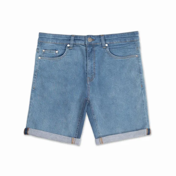 Closure London Denim Short Light Blue Wash Men Denim