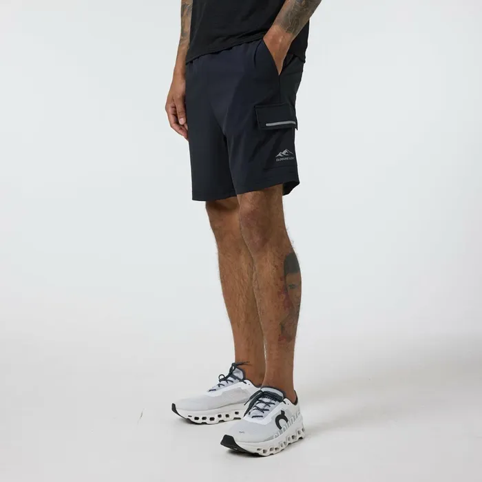 Closure London Performance Cargo Short Black Men Shorts