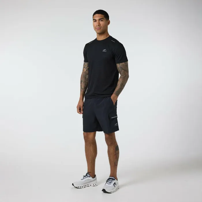 Closure London Performance Cargo Short Black Men Shorts