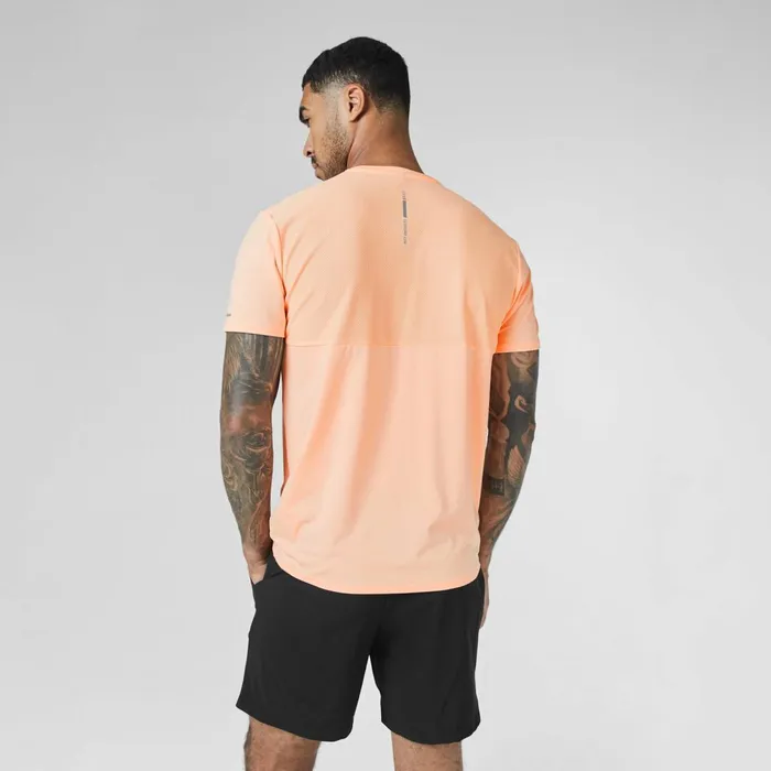 Closure London Performance TShirt Fluorescent Peach Men TShirts