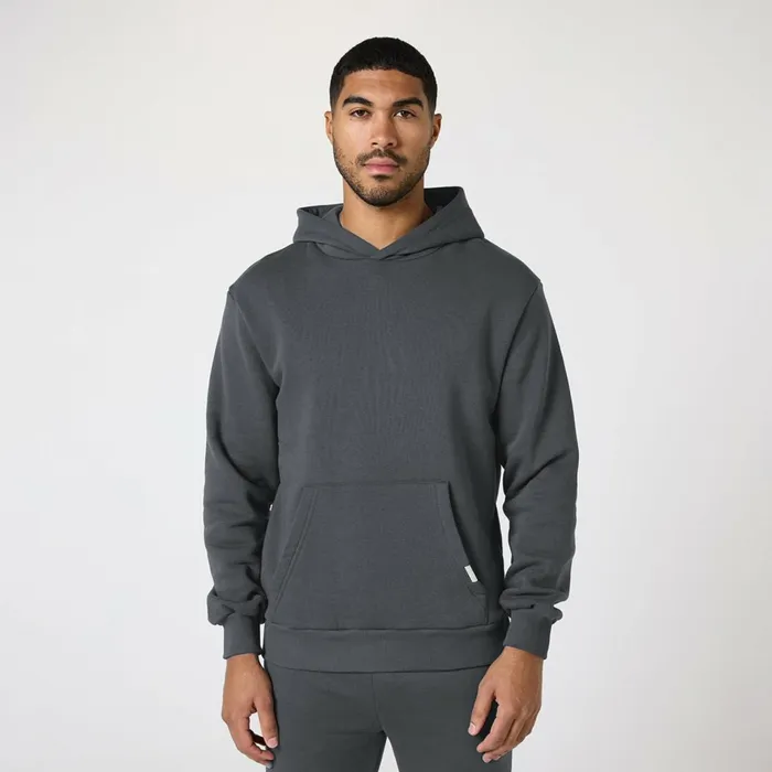 Closure London Relaxed Fit Open Hem Tracksuit Graphite Men Tracksuits