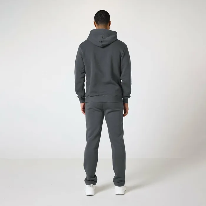 Closure London Relaxed Fit Open Hem Tracksuit Graphite Men Tracksuits