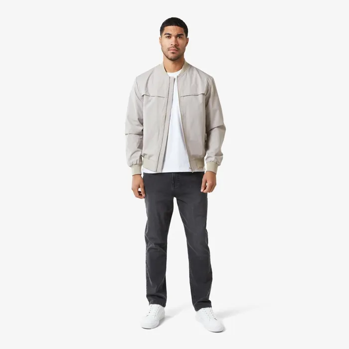 Closure London Ripstop Bomber Jacket Stone Men Coats and Jackets