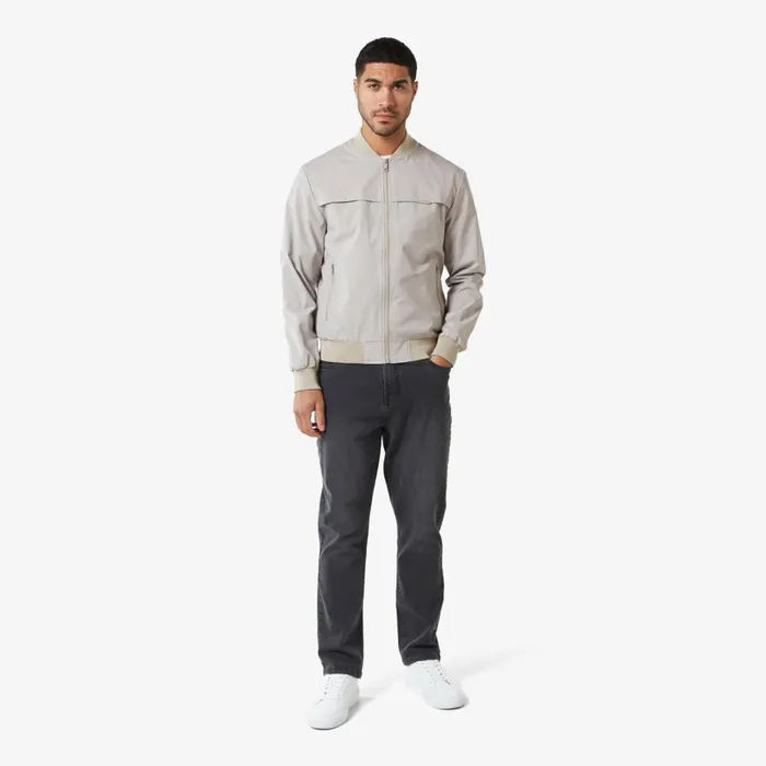 Closure London Ripstop Bomber Jacket Stone Men Coats and Jackets