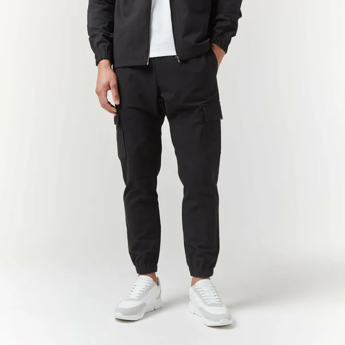 Closure London Smart Utility Cargo Pant Black Men Pants