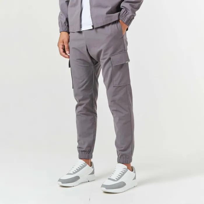 Closure London Smart Utility Cargo Pant Charcoal Men Pants