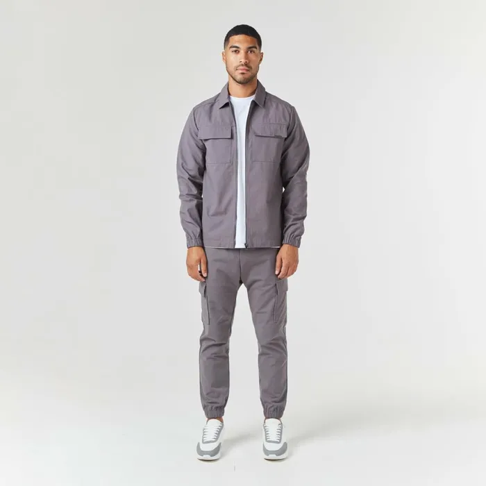 Closure London Smart Utility Cargo Pant Charcoal Men Pants
