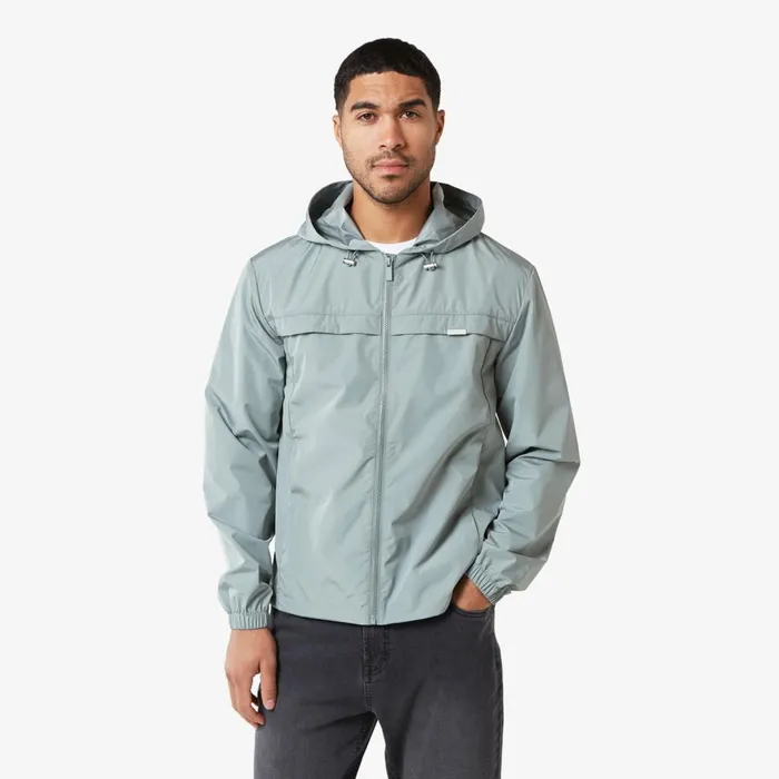 Closure London Smart Windbreaker Sage Men Coats and Jackets