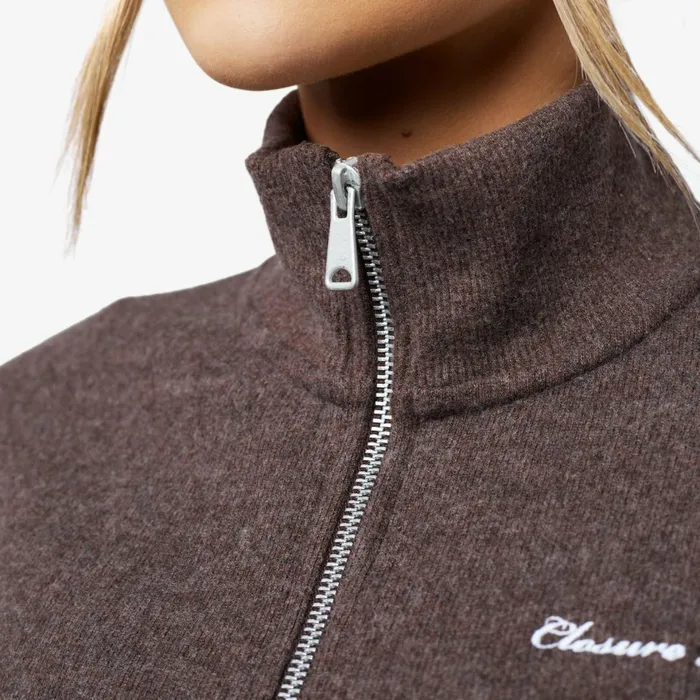 Closure London Soft Knit Bomber I Coffee034gt Windowtheme Windowtheme Coffee Women Coats and Jackets