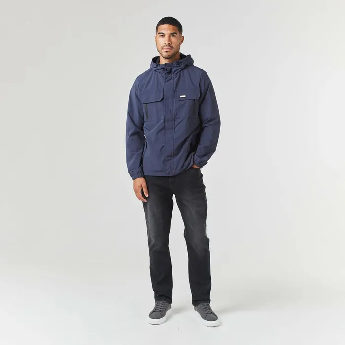 Closure London Tech Utility Jacket Navy Men Coats and Jackets