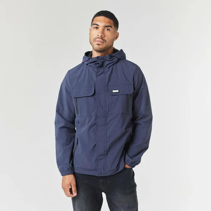 Closure London Tech Utility Jacket Navy Men Coats and Jackets