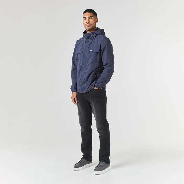 Closure London Tech Utility Jacket Navy Men Coats and Jackets