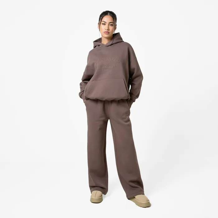 Closure London Tonal Arch Tracksuit Brown Women Sets