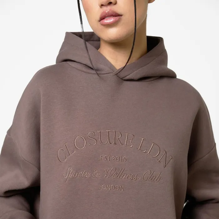 Closure London Tonal Arch Tracksuit Brown Women Sets