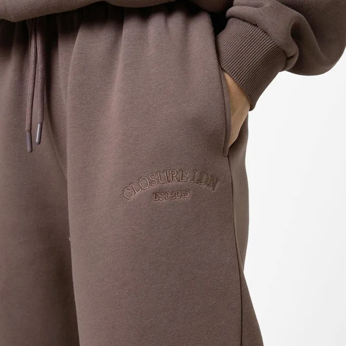 Closure London Tonal Arch Tracksuit Brown Women Sets