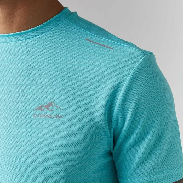 Closure London Training TShirt Aqua Men TShirts