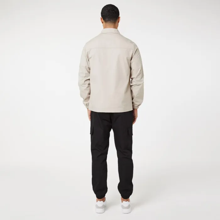 Closure London Utility Overshirt Greige Men Overshirts