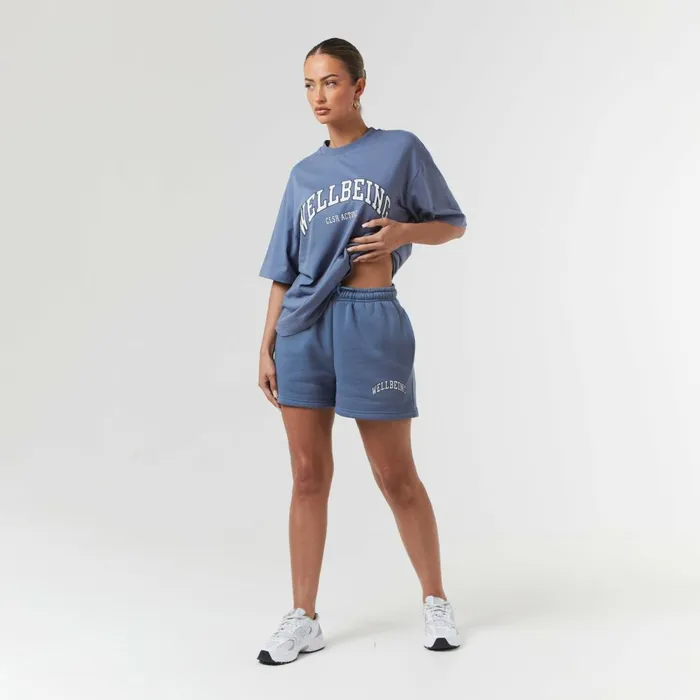 Closure London Wellbeing Varsity Twinset Elemental Blue Women Sets