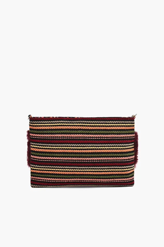 Clutches Women Faux Fur Clutch Ginger Snap Dream America and Beyond